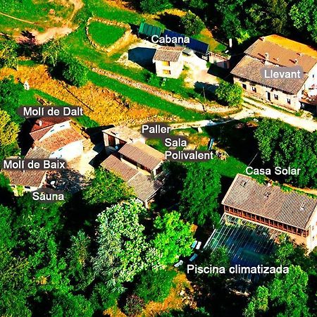 La Cabana Del Moli De La Plana Riudaura Dış mekan fotoğraf