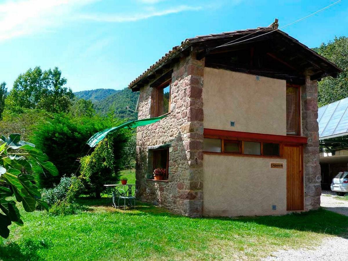 La Cabana Del Moli De La Plana Riudaura Dış mekan fotoğraf